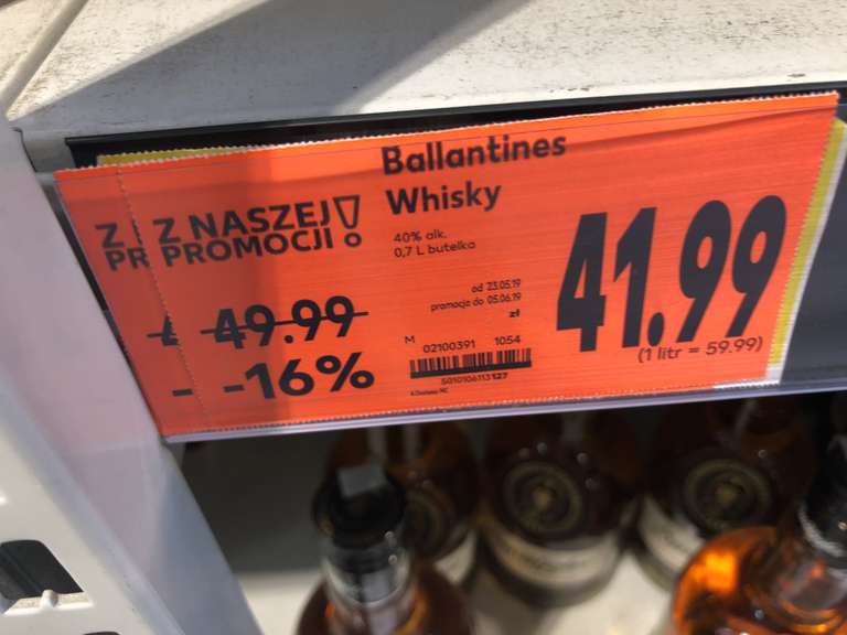 Ballantines 0,7 Kaufland Whisky