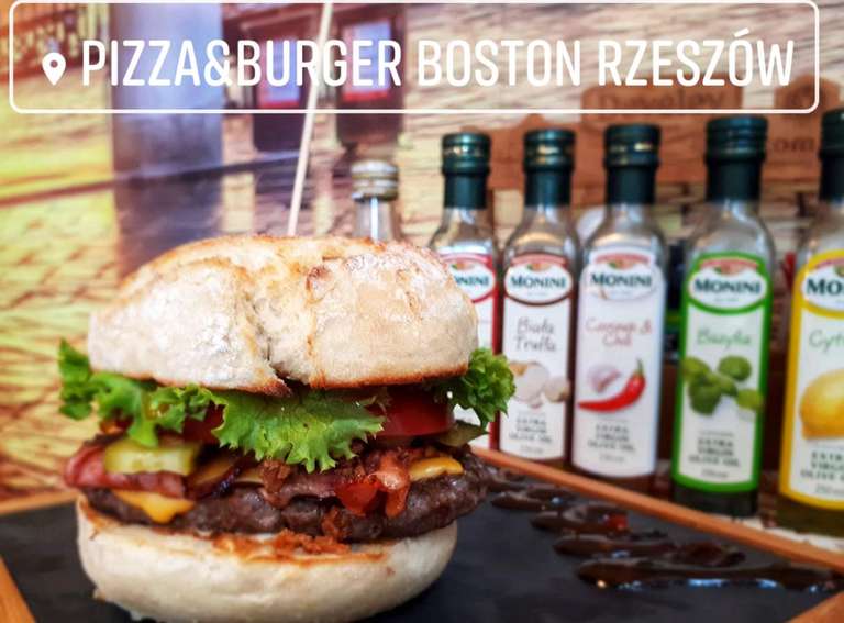 Dzień Burgera - Burger Farmerski po 12 zł - Boston Rzeszów