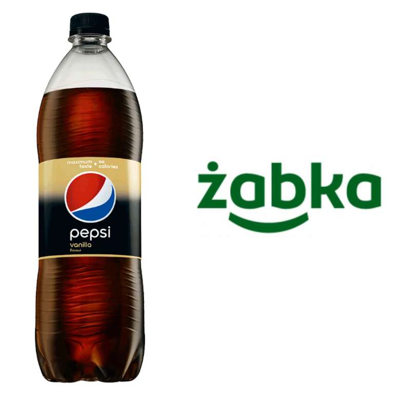 Pepsi Vanilla 2,79zł/l przy zakupie dwóch sztuk @ Żabka