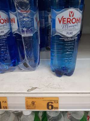 Woda mineralna Veroni Mineral Pure 6x1.5l za 6zl