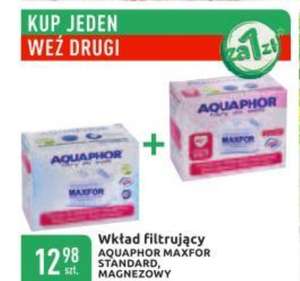 Wkład filtrujący Aquaphor 2 sztuki - 13.98zł(6.99zł/szt.) @Carrefour
