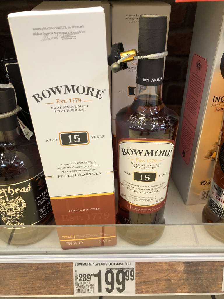 BOW MORE 15 whisky