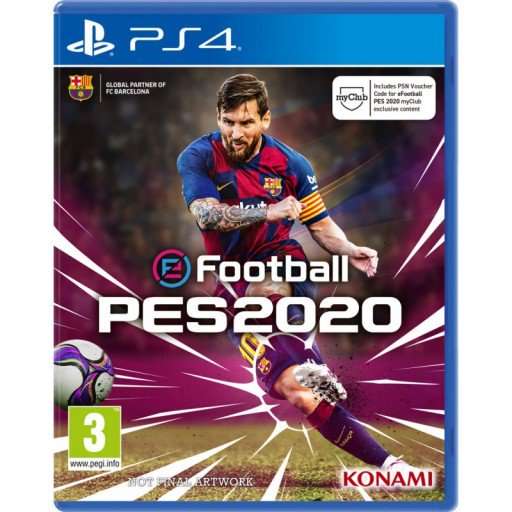 Preorder eFootball PES 2020 za 169 zł (177zł z wysyłką) na PS4 i XBOX ONE