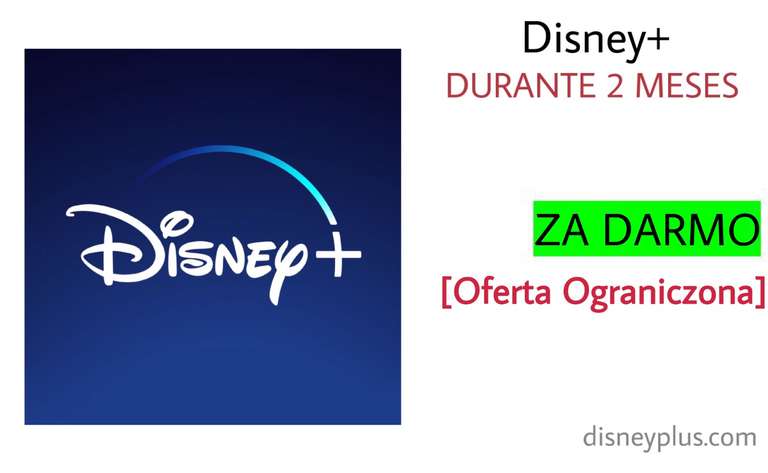 Disney+: 2 Miesiące ZA DARMO (wymagana sieć VPN)