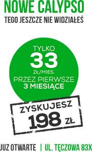 Karnet Calypso Fitness - 33zł za miesiąc - Wrocław Tęczowa/Renoma