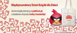 Torba i maskotka Angry Birds przy zakupie książki dla dzieci @ Publicat