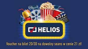 Tańsze bilety do kina Helios