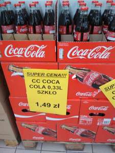 Coca-Cola w szklanej butelce 0.33 Top Market