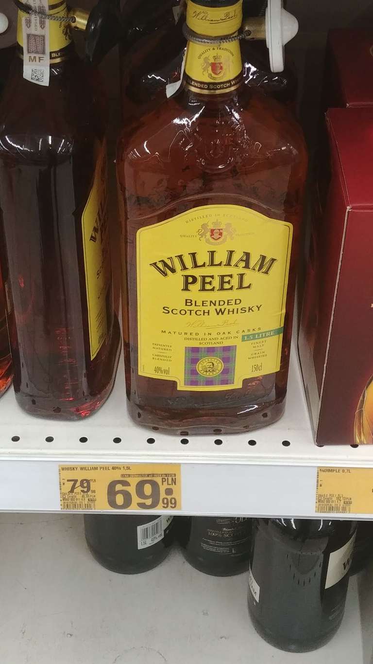 Whisky William Peel 1,5 L