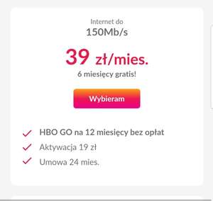 Internet multimedia Polska 6 miesięcy za 0zł