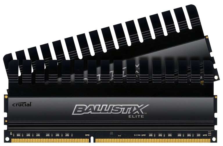 Pamięc RAM Cucial Ballistix Elite 16GB (8GB x 2) DDR3 PC3-14900 za 290zł z dostawą @ Amazon.co.uk
