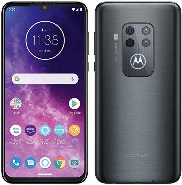 Motorola One Zoom 4/128 wersja z Alexa. Pięć aparatów (w tym Telezoom x3 z OIS) Smartfon Amazon WHD z-20% jak nowy/ idealny 285,94€ z VAT PL