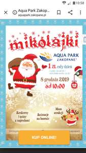 Mikołajkowa promocja w Aqua Park Zakopane