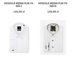 KOSZULA MĘSKA FLORENCE PLM-1X-607-G - Pako Lorente kod na koszule -40%