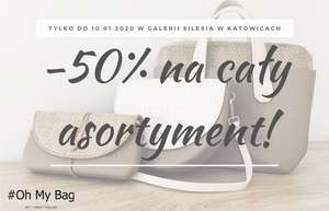 Likwidacja stoiska - 50% rabatu na torebki O bag (Katowice, SCC)