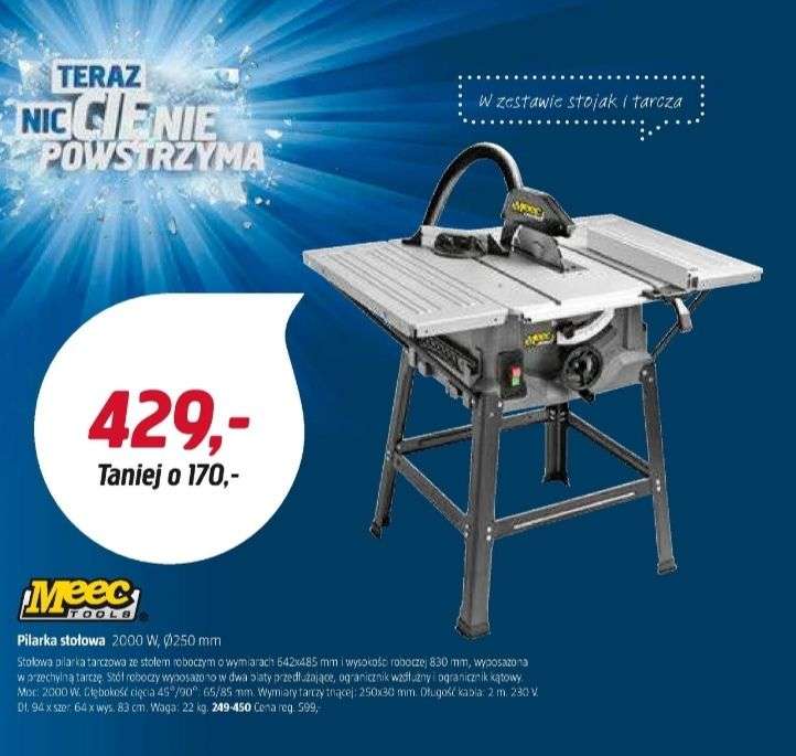 Pilarka stołowa Meec Tools 2000w - Jula
