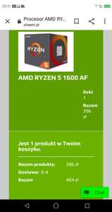 AMD RYZEN 5 1600 AF