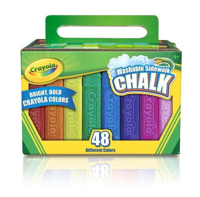 Crayola Core, kreda tęczowa 48szt. za 18,99zł @Empik