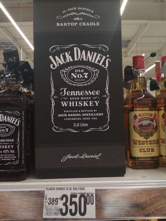 Jack Daniels 3L - Auchan Puławska