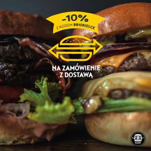 -10% na zamówienie z dostawą - Bobby Burger Kielce