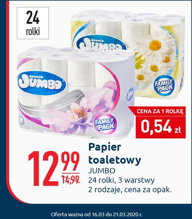 Papier Toaletowy Carrefour 24rolki