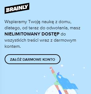 brainly.pl - nielimitowany dostęp do wszystkich treści do odwołania (brainly+ ZA DARMO)