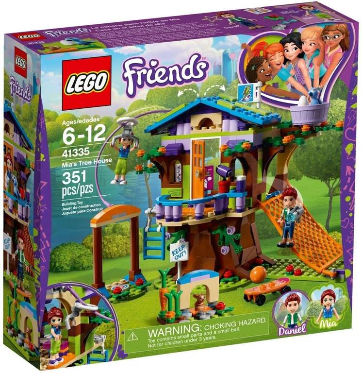 Klocki LEGO Friends Domek na drzewie