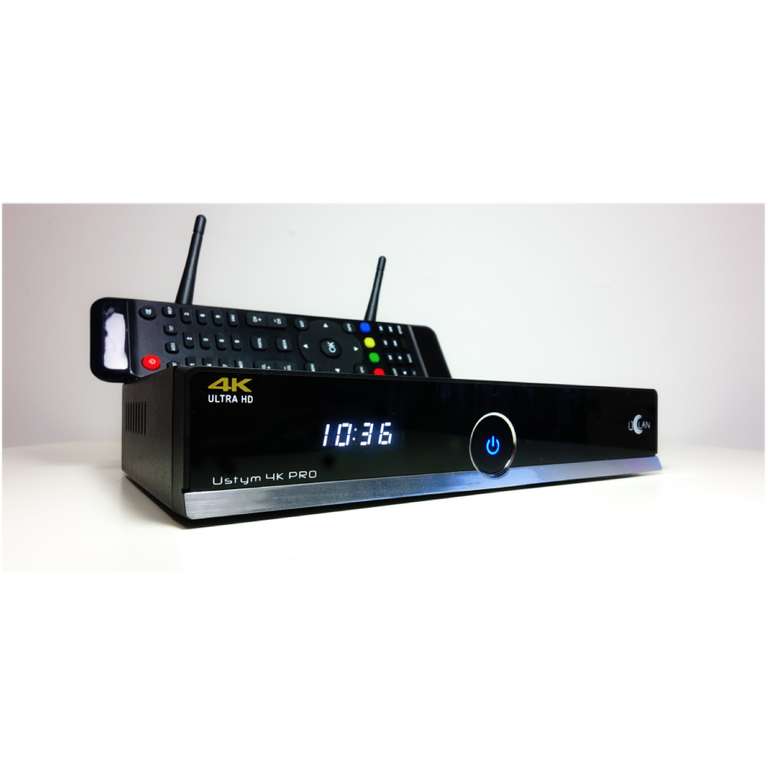 Ustym 4K Pro dekoder SAT cccam oscam Enigma2 TV naziemna i kablowa