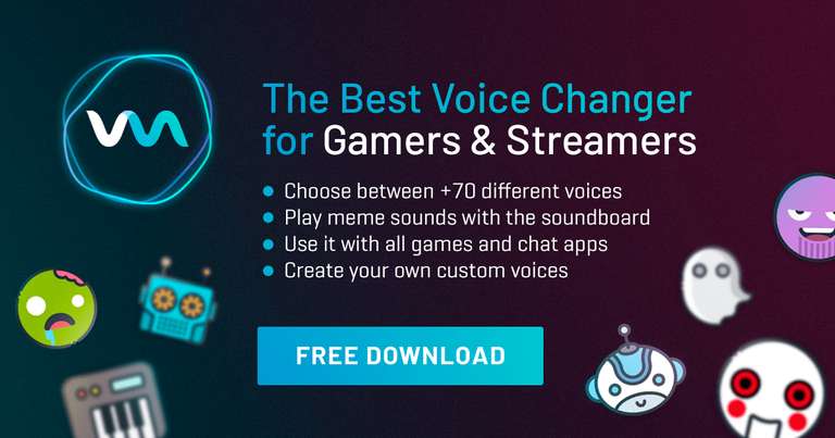 Licencja dożywotnia Voicemod Pro dla osób, które już miały zainstalowaną aplikację - Soundboard i modulator głosu