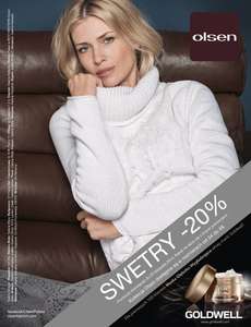 20% rabatu na swetry + gratis dla 100 klientów @ Olsen
