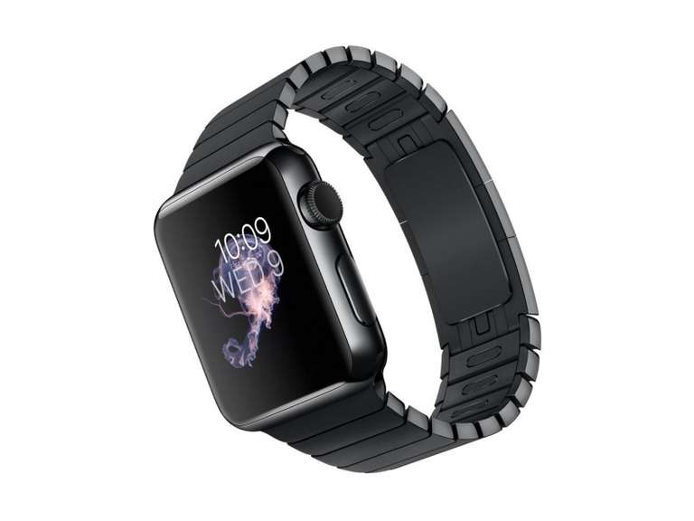 Apple Watch 38 w kolorze Space Black (metalowa  bransoleta, szafirowe szkło) 1750zł taniej @ X-Kom