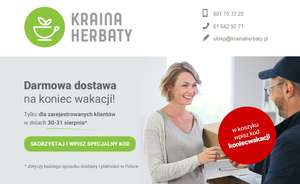 Darmowa dostawa w KrainaHerbaty.pl