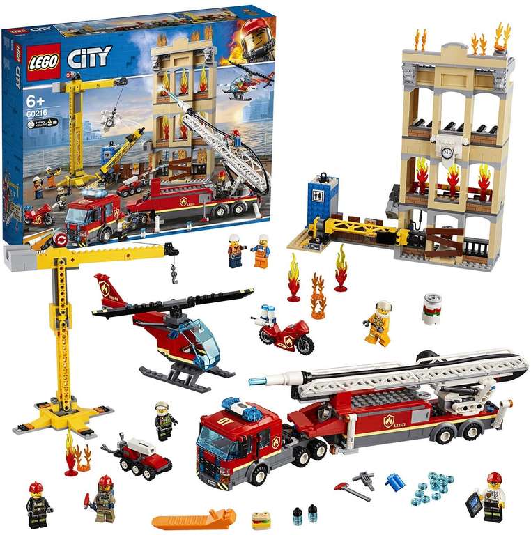 LEGO® 60216 City - Straż pożarna w śródmieściu