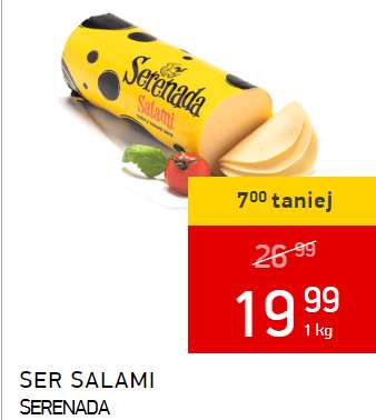 Ser żółty salami Serenada za 1 kg