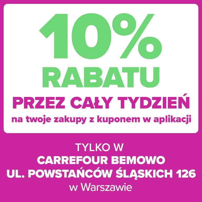 -20 %Klientów Carrefour Bemowo