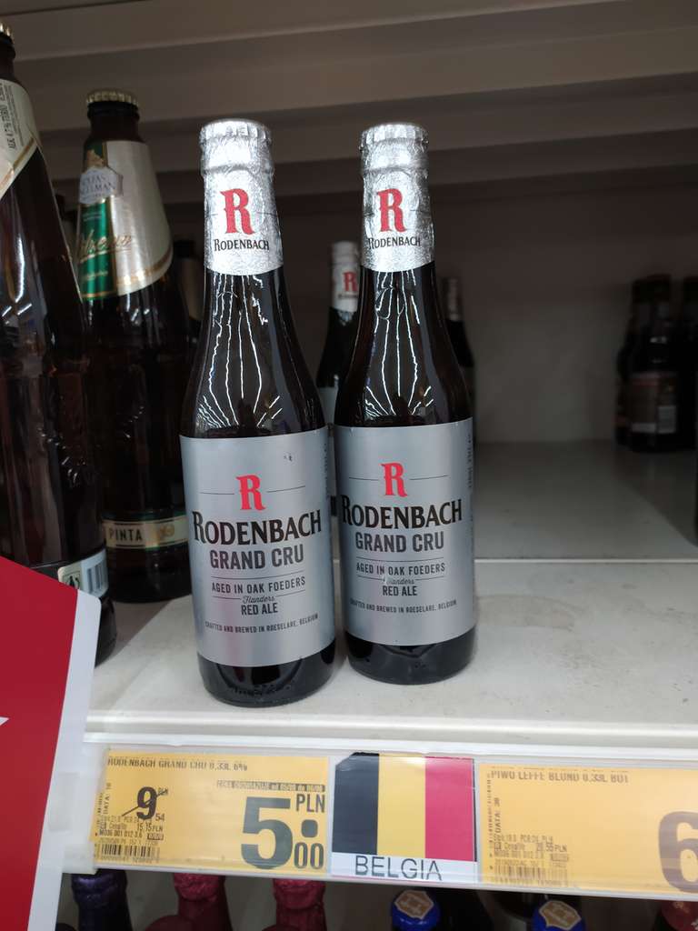 Rodenbach i kilka innych piw Auchan Bytom M1 Lokalne