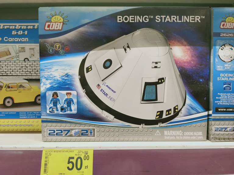 Cobi Boeing Starliner carrefour