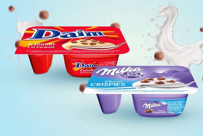 Jogurt kremowy Milka/Daim