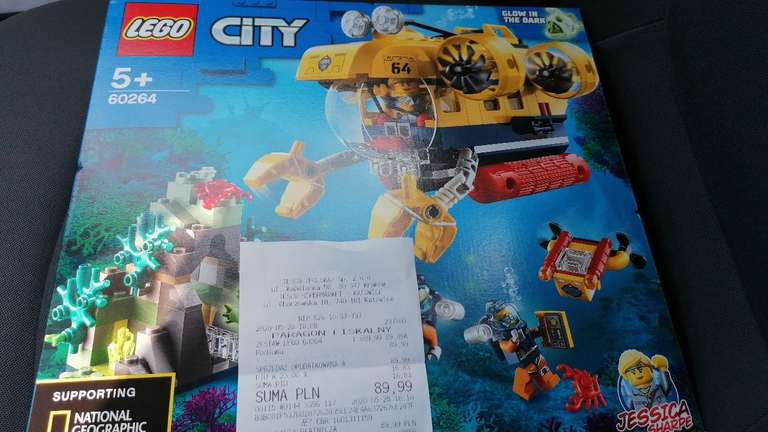 LEGO City 60264 Łódź podwodna badaczy oceanu, Tesco