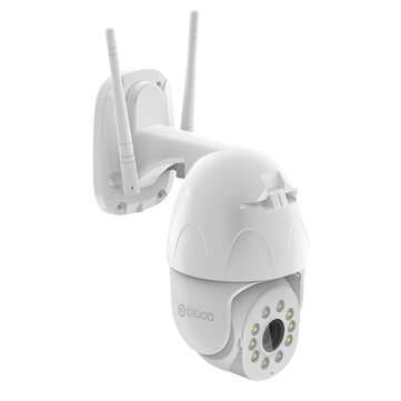 Kamera bezpieczeństwa zewnętrzna sterowana aplikacją DIGOO DG-ZXC42 4X Optical Zoom 10 LED Dome Camera 1080P PTZ IP66 IR Night Vision NVR
