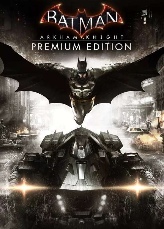 Batman: Arkham Knight Edycja Premium (STEAM DODAJE WSZYSTKIE 5 GIER Z SERII Z DLC!) - (PC) klucz Steam