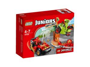 Zestaw LEGO Juniors 10722 Starcie z wężem TANIEJ niż na Allegro