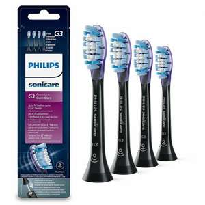 Końcówki do szczoteczki Philips G3 Premium Gum Care Black HX9054/33 - 4 sztuki