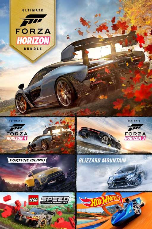 Forza Horizon 4 i Forza Horizon 3 w edycjach Ultimate (Xbox One/PC) VPN