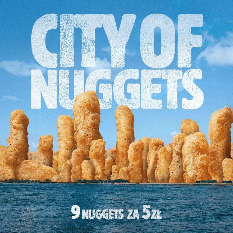 9 Nuggetsów za 5 zł - Burger King