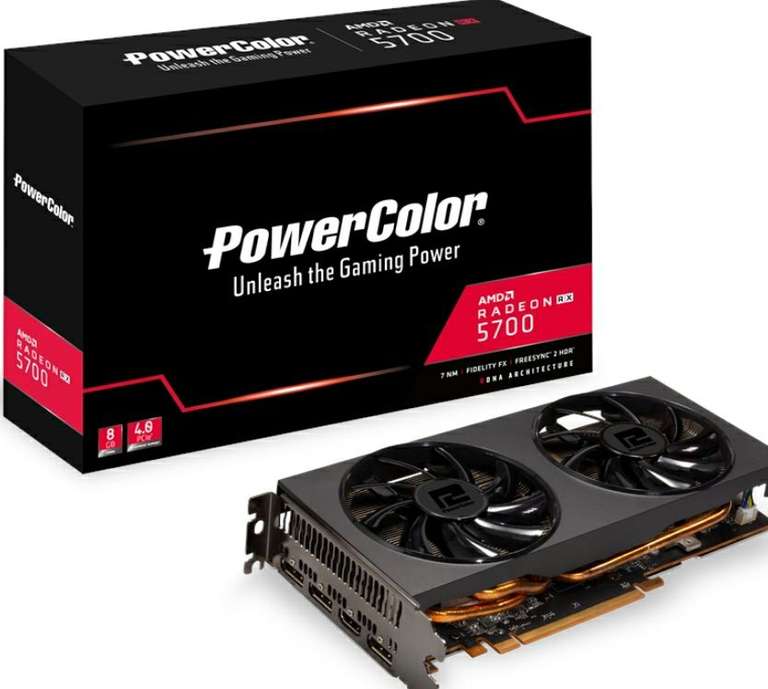 PowerColor Radeon RX 5700 - 8GB GDDR6 RAM - Karta graficzna/GPU
