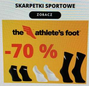 -70% Skarpetki sportowe Athletic Foot