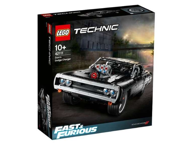 -10% na wszystkie zestawy LEGO Technic / Dom's Dodge Charger