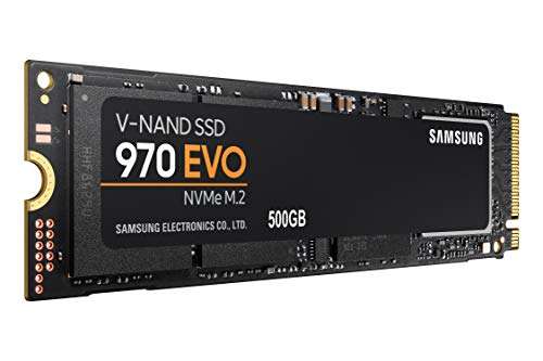 Samsung MZ-V7E500BW 970 EVO 500GB NVMe M.2 SSD 84,9€