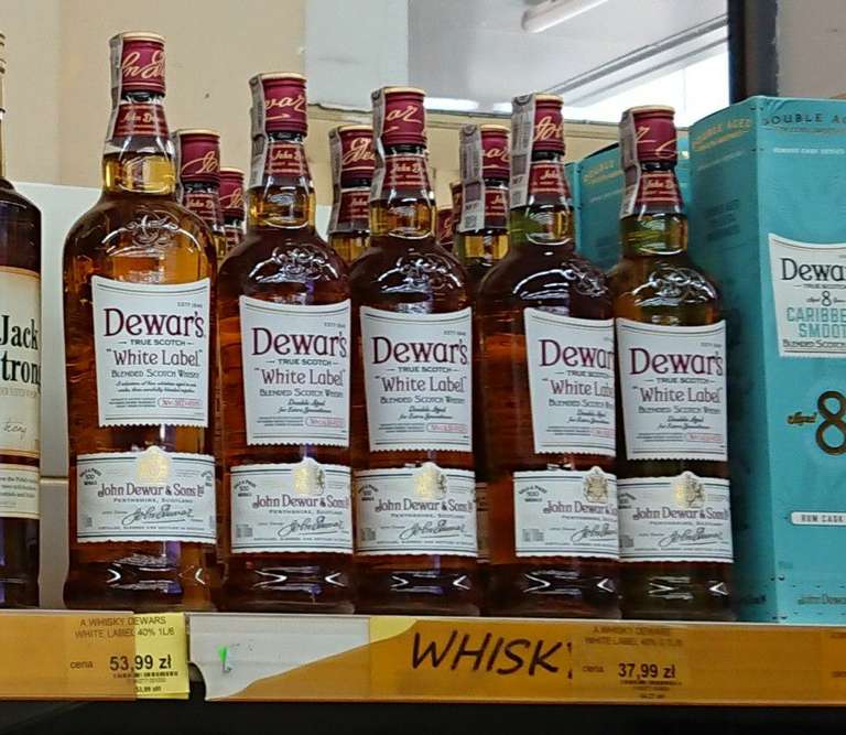 Whisky Dewar's white 0,7L - market Karolina Dąbrowa Górnicza